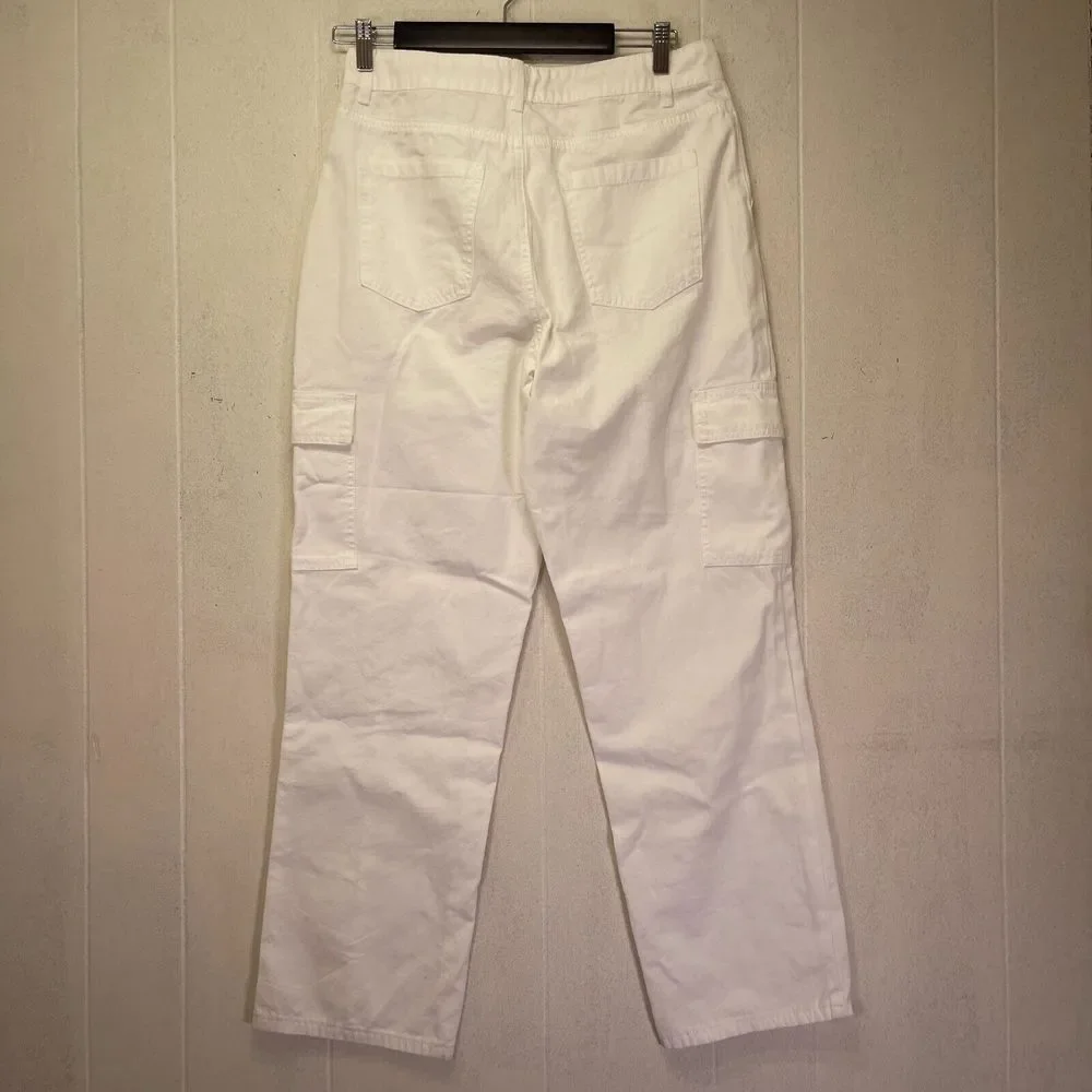 New Size 9 Woman's Sincerely Jules White‎ Jeans waist 31 inches Preppy Academia